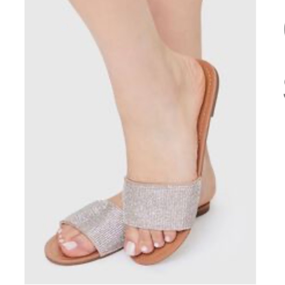 Rhinestone sandals